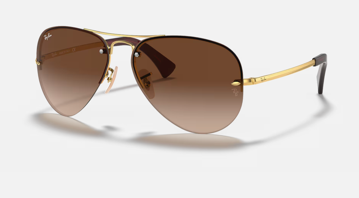 RAY-BAN RB3449, 0RB3449, 001/13 Gold, 59